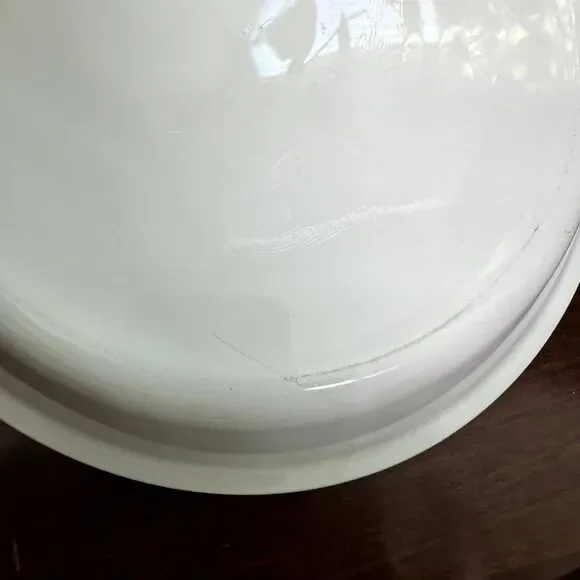 Vintage Corning Ware 9" Pie Plate Blue Cornflower P-309 USA Baking Dish - Picture 6 of 7